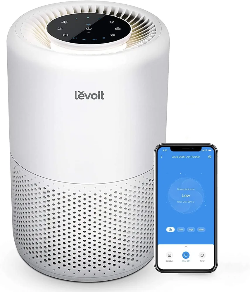 Purificatore d'aria smart Levoit Core 200S bianco