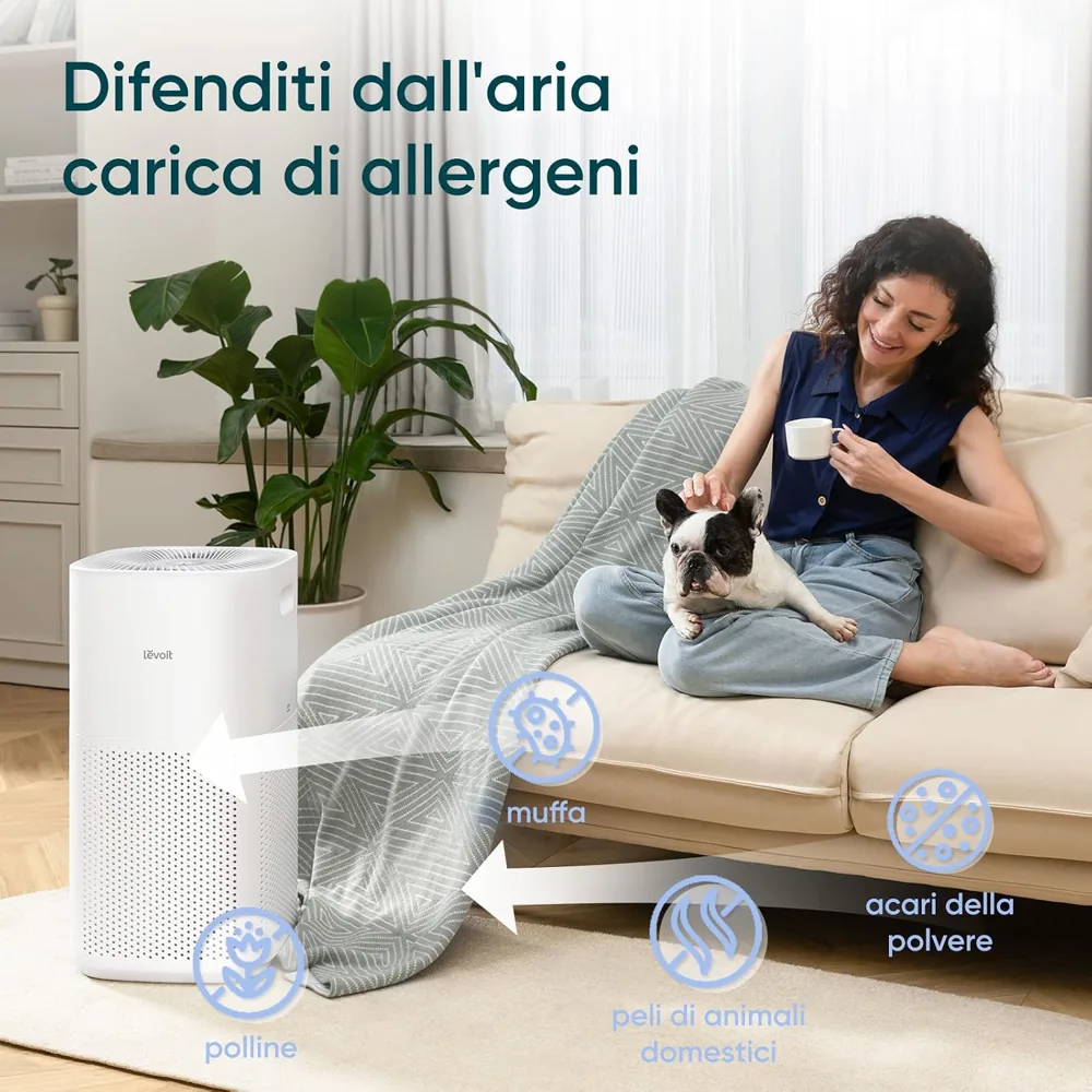 Levoit Core 600S contro gli allergeni in casa